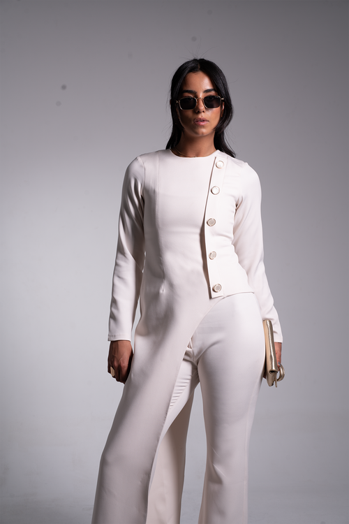 Asymmetric blouse